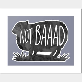 Not Baad - funny pun design Posters and Art